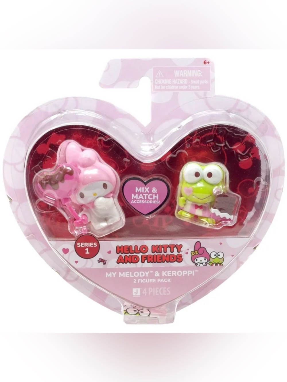 My Melody & Keroppi 2 Figure Pack - NIB - No Cancels